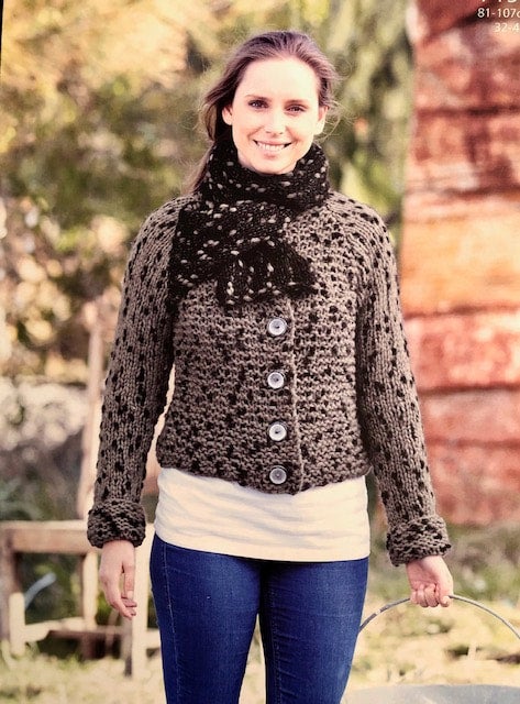 Sirdar Husky Super Chunky Knitting Pattern 7196