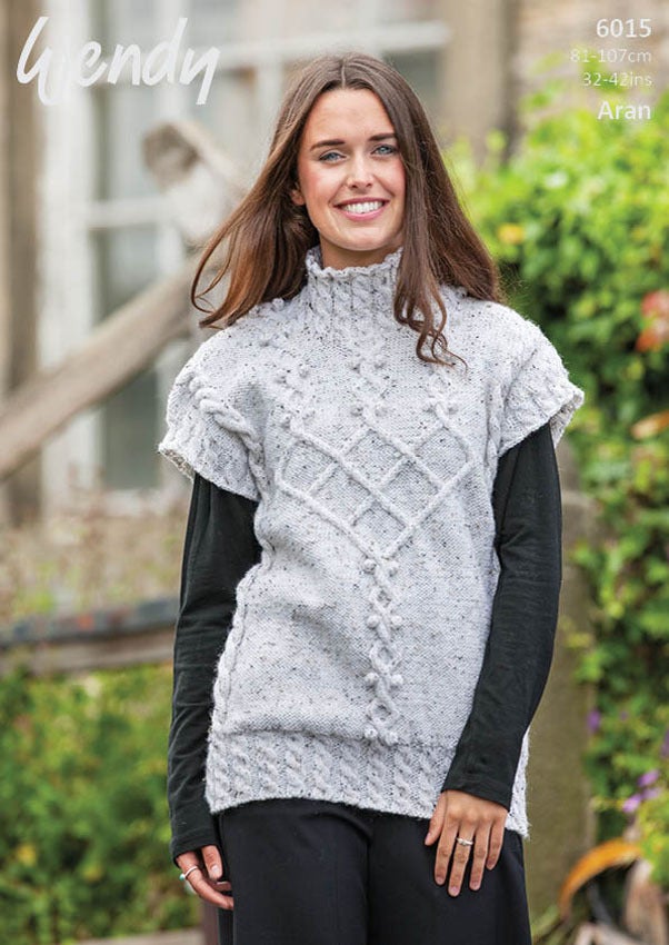 Slipover Tank Tops Knitting Patterns Pack Lane Wool Shop