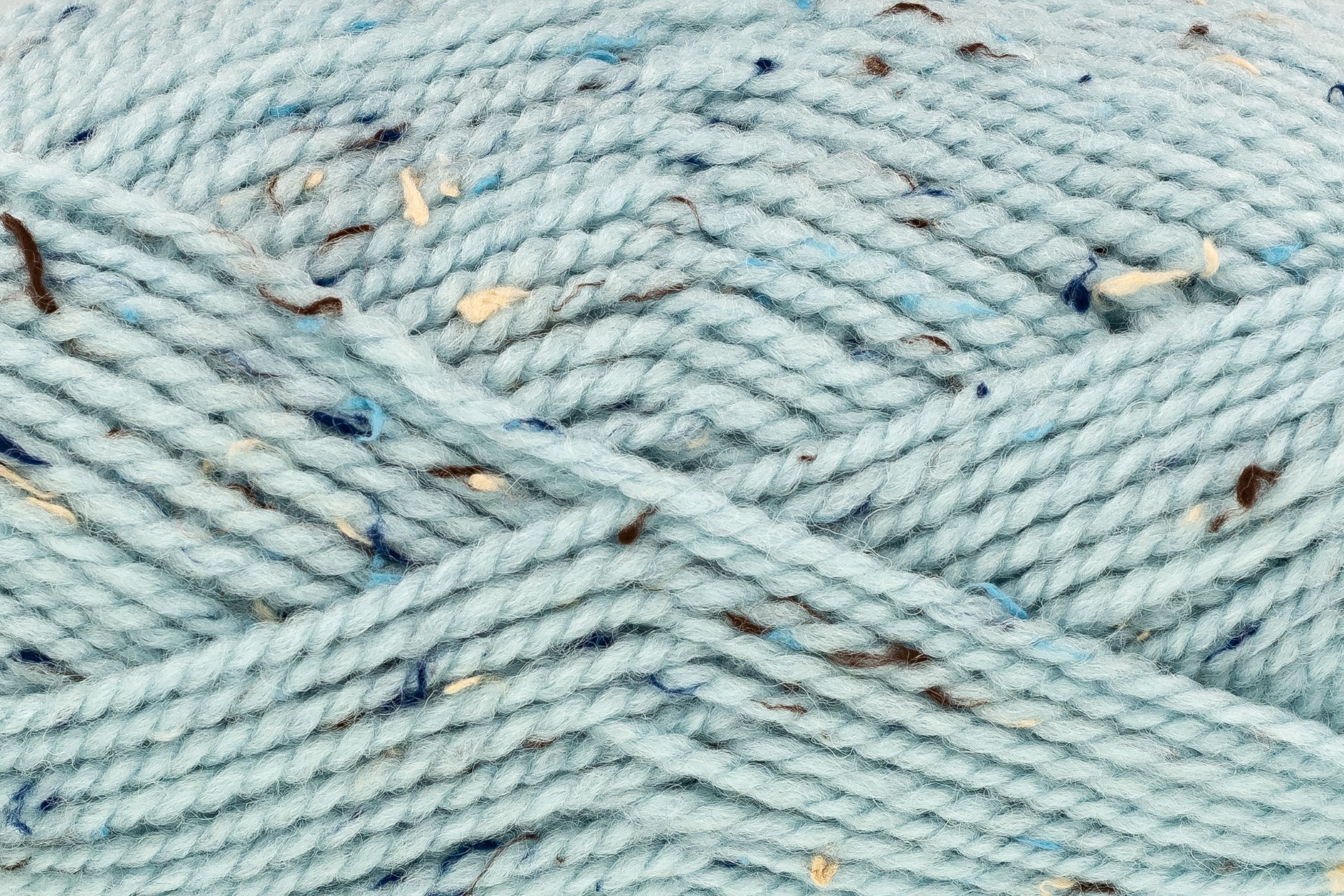 King Cole Gomitolo Lana Chunky Tweed – 100g, 138m, Colore Mull 3780 – Per Ferri 6mm, 72% Acrilico 25% Lana