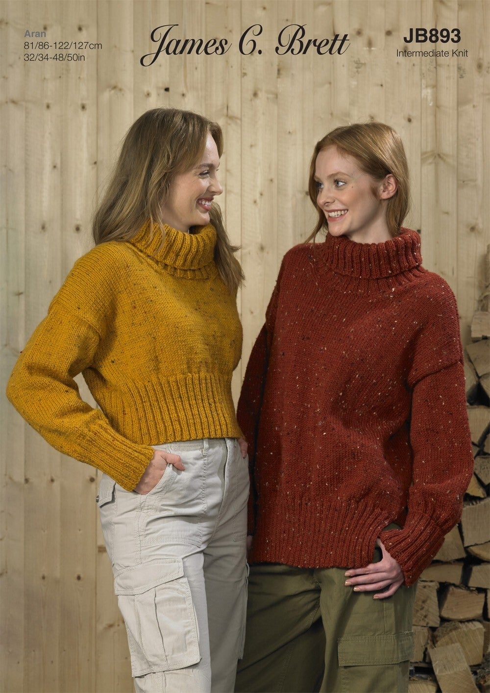 James c brett with wool aran outlet